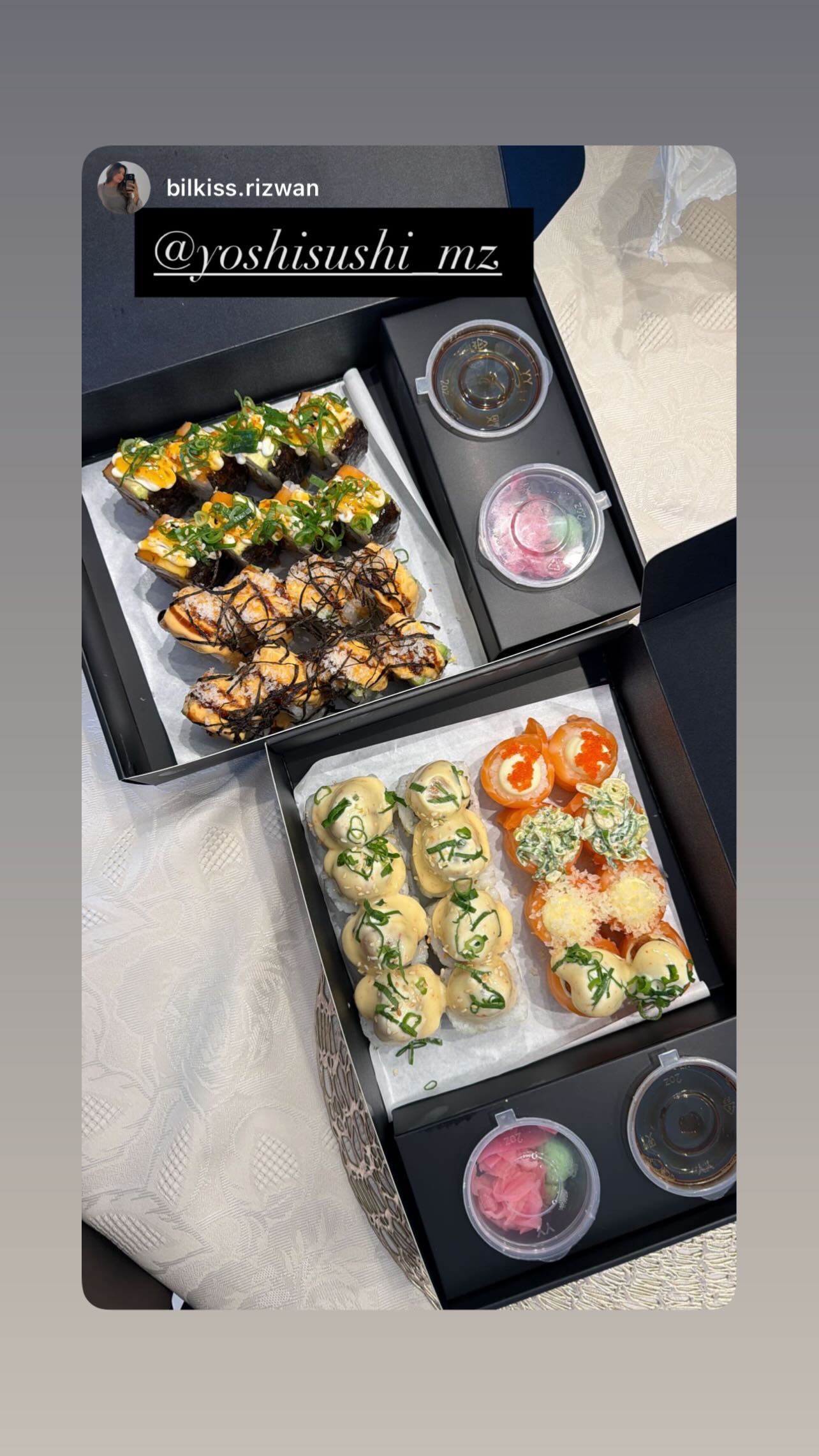Yoshi Sushi — Sabores